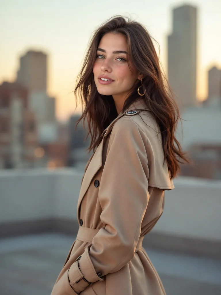 The same portrait with the new face